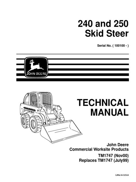 john deere 250 ii skid steer specs|john deere 250 wiring diagram.